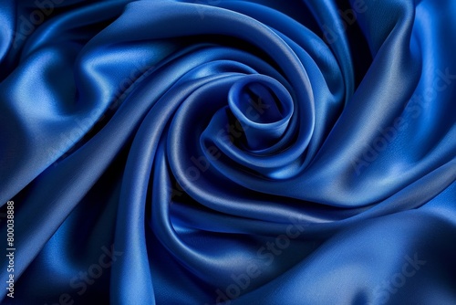 Enchanting Royal Blue Silk Symphony