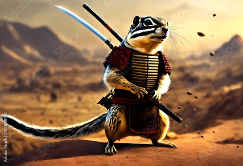  African ground squirrel samurai. battlefield. hype (1).jpg