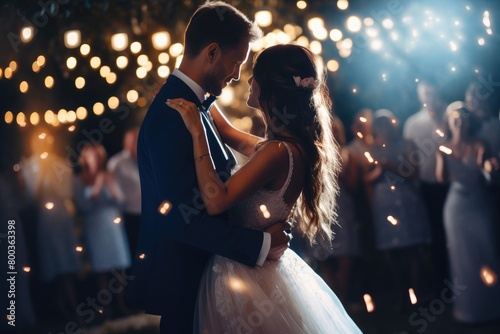 Elegant Bridgerton Wedding: Fairy-Lit First Dance Romance