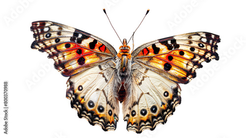 ed admiral butterfly transparent backgroudnd isolated transparent background