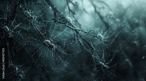 Lurking Arachnid: Spider's Forest Lair