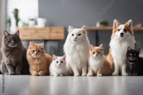 'pets domestic banner group white advertisement animal billboard bird blank board rabbit canino cat collection copy space dog empty felino frog hare horizontal isolated lizzard mammal many message'