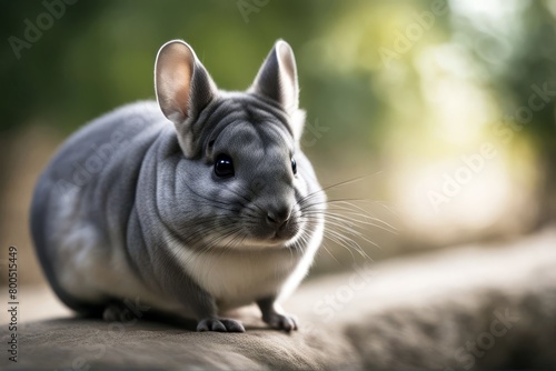 'jeune chinchilla young baby pet rodent by night domestic domesticated animal grey white ear moustache mix mammal herbivore fiber hay familiar andes cordillera pretty sweet hair'