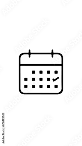 calendario icono