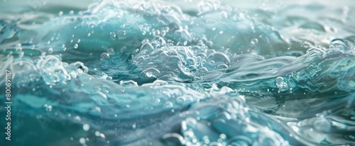 water waves gentle ripples soothingly move across serene aquatic expanse
