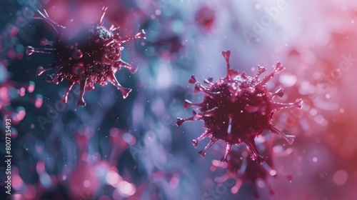 A news report about a new virus that has been discovered. The virus is a threat to public health, and scientists are working to find a way to stop it.