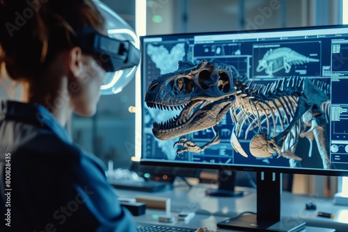 Paleontologists are using 3D scanning to recreate and study ancient fossils digitally, a hitech concept