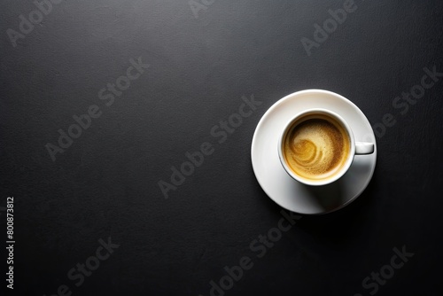Coffee Background Black Generative AI