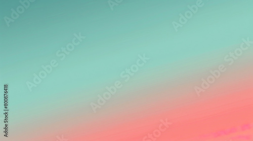 soothing horizontal gradient of teal and rose red, ideal for an elegant abstract background
