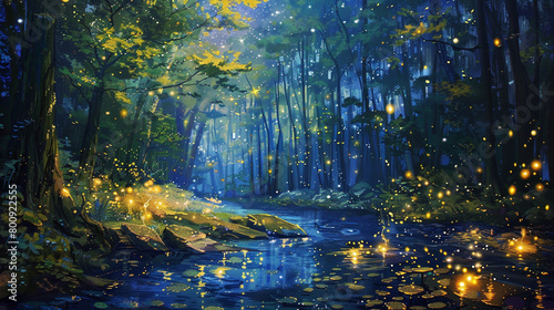 Luminescent echoes of celestial harmony, dancing in the quiet solitude of the cosmos like shimmering fireflies at dusk.