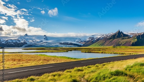Icelandic Odyssey: A Nature Scenery Journey" "Echoes of Iceland: Capturing Nature's Majesty"mountain, landscape, sky, nature, mountains, clouds, panorama