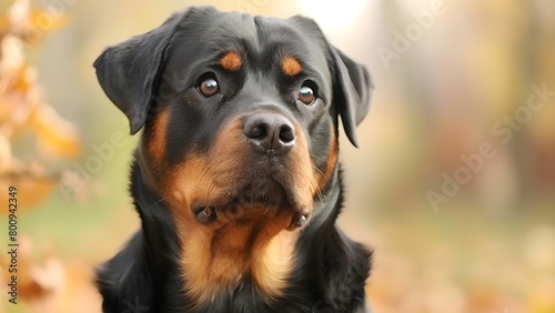 Photo of a strong and obedient Rottweiler dog in training field . Concept Pets, Dog Training, Obedience Training, Rottweiler, Animal Photography