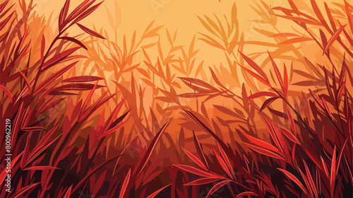 Wild rice as background Vector style vector design