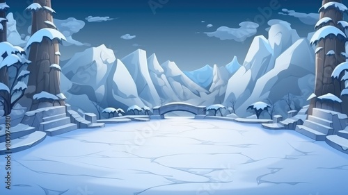 Winter Snowball Fight Arena: Fun and Frosty Battle Ground