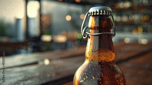 A picturesque view of a beer bottle opener, ready to pop the top off a cold one in celebration of Beer Day Britain.