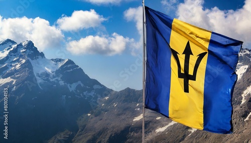 The Flag of Barbados