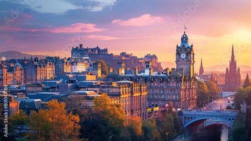 Edinburgh Historic Skyline