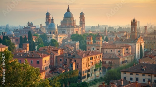 Padua Renaissance Art Skyline