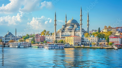 Istanbul Bosphorus Views Skyline