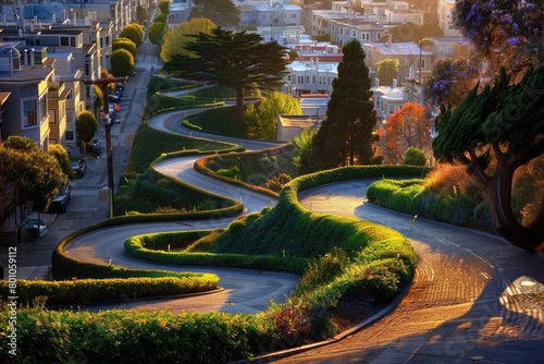 Lombard Street: The Winding Snake of Popular Landscapes