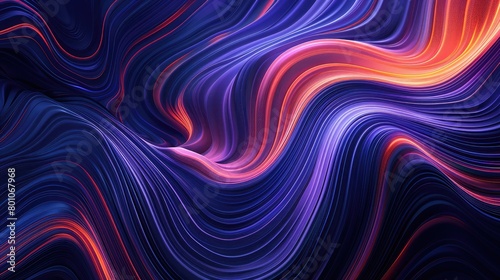 Abstract background with distorted lines,The curvature of space, Fluid motion ,Colorful abstract background with wavy lines, Fluid Colorful Patterns abstract background ,Multicolored wavy lines
