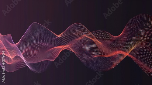 Abstract wave element for design, Digital frequency track equalizer, Stylized line art background, Colorful shiny wave with lines created using blend tool. Curved wavy line, smooth stripe
