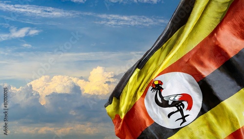 The Flag of Uganda