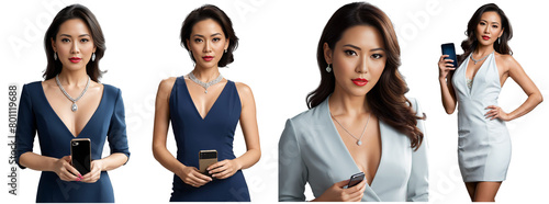 Geschäftsfrau Portrait asiatisch 1