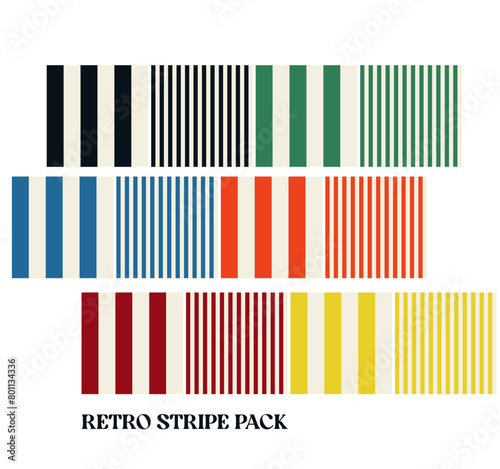 DECK CHAIR STRIPE SET