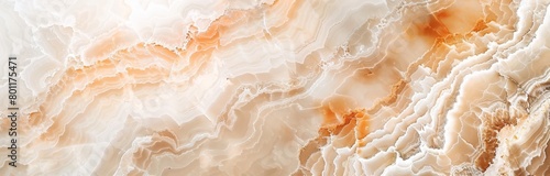 Seamless Orange and White Marble Texture.