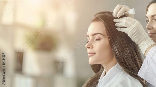 hair treatment in spa Generative AI
