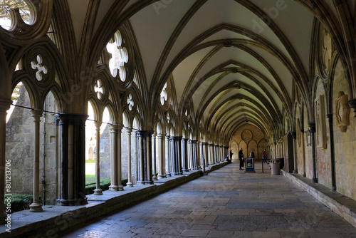 Salisbury Cathedral Cloisters Walk