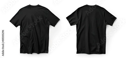 Black Tshirt with Grey Collar and Sleeve, Dress Neck Active shirt Design