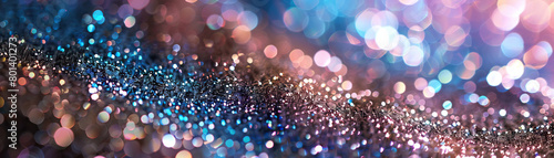 Sparkling Sequin Dress: Close-Up of Shimmering and Textured Sequin Dress Fabric in Fashion Show