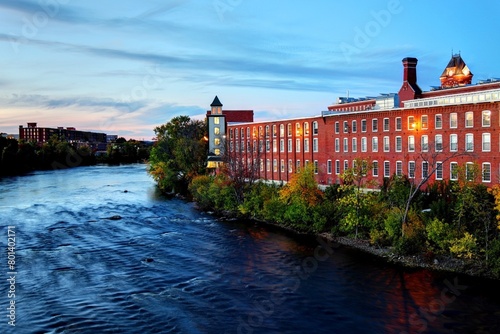 Southern Gem: Captivating 4K image of Manchester, New Hampshire - the Bustling Hub of Northern New England