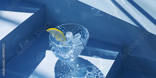 Sure the title for the image of a glass of icecold lemonade in Brazilian Portuguese is Copo de Limonada Gelada