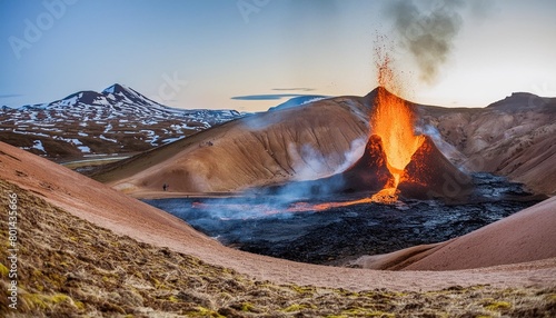 litli hrutur volcanic eruption