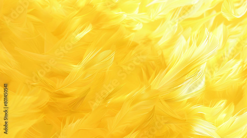 Bright yellow background with a dynamic feathered texture, resembling strokes of a soft brush dipped in various shades of yellow.