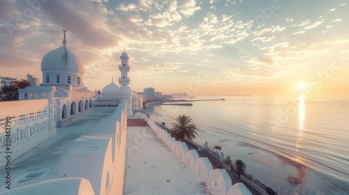 Algiers Mediterranean Skyline
