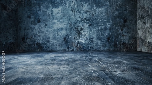 Dark concrete background. Generative AI