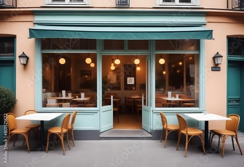 modernist style Charming Europeanstyle cafe with o (2)