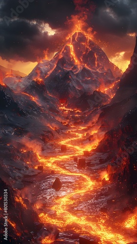 Navigating Surreal Volcanic Hotspot Feels Like Descending Into Fiery Inferno of Chaos and Discovery
