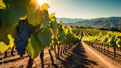Stunning vineyard Argentina growth