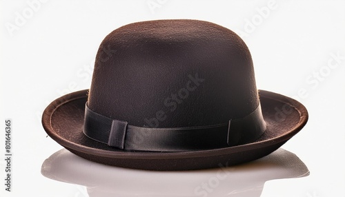 bowler hat isolated on a white background