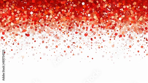 colorful polka dot seamless background isolated on white background, concept of multicolored polka dots background for presentation 