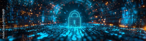 Digital codes safeguarding an online lock