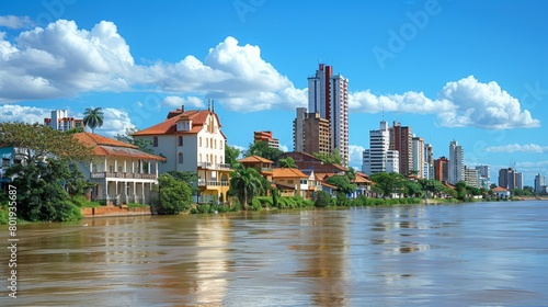 AsunciÃ³n skyline, Paraguay, riverside charm with historic roots