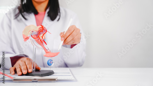 Female doctor specializing in online consultations for reproductive health issues endometriosis, uterine fibroids, gynecologic cancer, HIV/AIDS, interstitial cystitis, PCOS, STDs