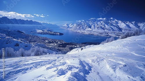 Queenstown New Zealand Remarkables ski resort winter sports