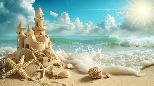 Beachfront Bonanza: Sandcastle Extravaganza